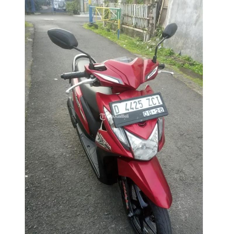 Motor Honda Beat Fi Merah Bekas Tahun 2016 - Bandung Barat