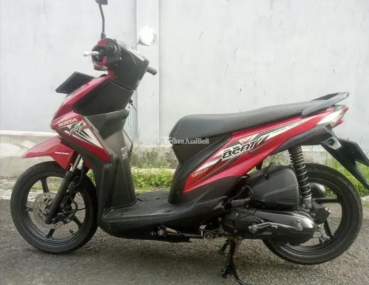 Motor Honda Beat Fi Merah Bekas Tahun 2016 - Bandung Barat