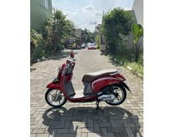 Motor Honda Scoopy Tahun 2017 Bekas Warna Merah Tangan Pertama - Bandung Barat 