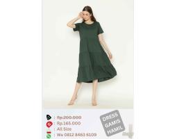 Dress Busui Friendly Nursing Wear untuk Ibu Hamil dan Menyusui BU005 - Jakarta Utara