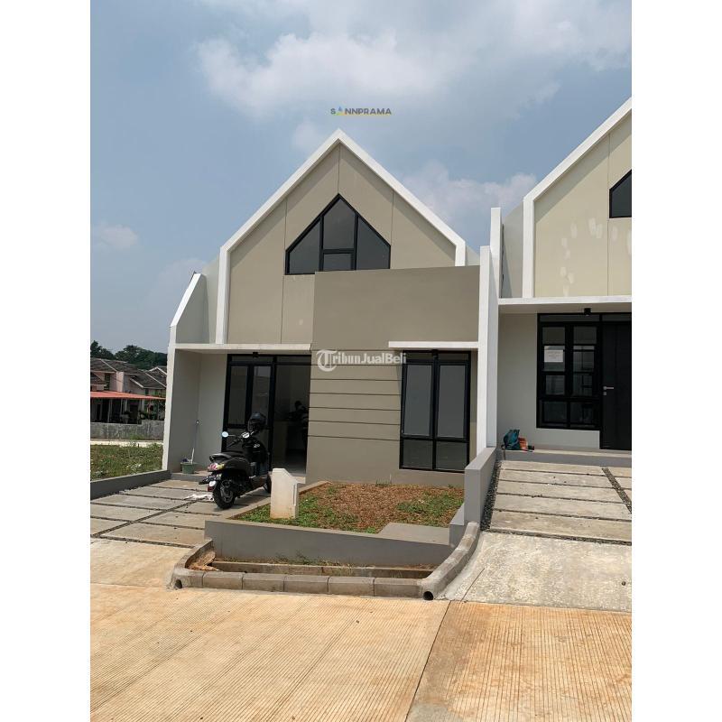 Dijual Rumah Scandinavian LT60 LB37 SHM 2KT 1KM Free Biaya Dekat Tol Bojonggede - Bogor Jawa Barat
