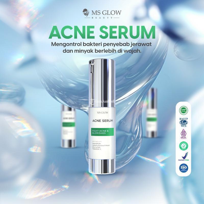 Serum Acne Ms Glow Beauty Pencegah Timbulnya Jerawat Dikulit - Surabaya Jawa Timur