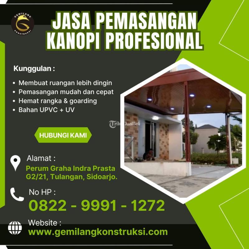 Jasa Kanopi Akrilik Alderon - Surabaya Jawa Timur
