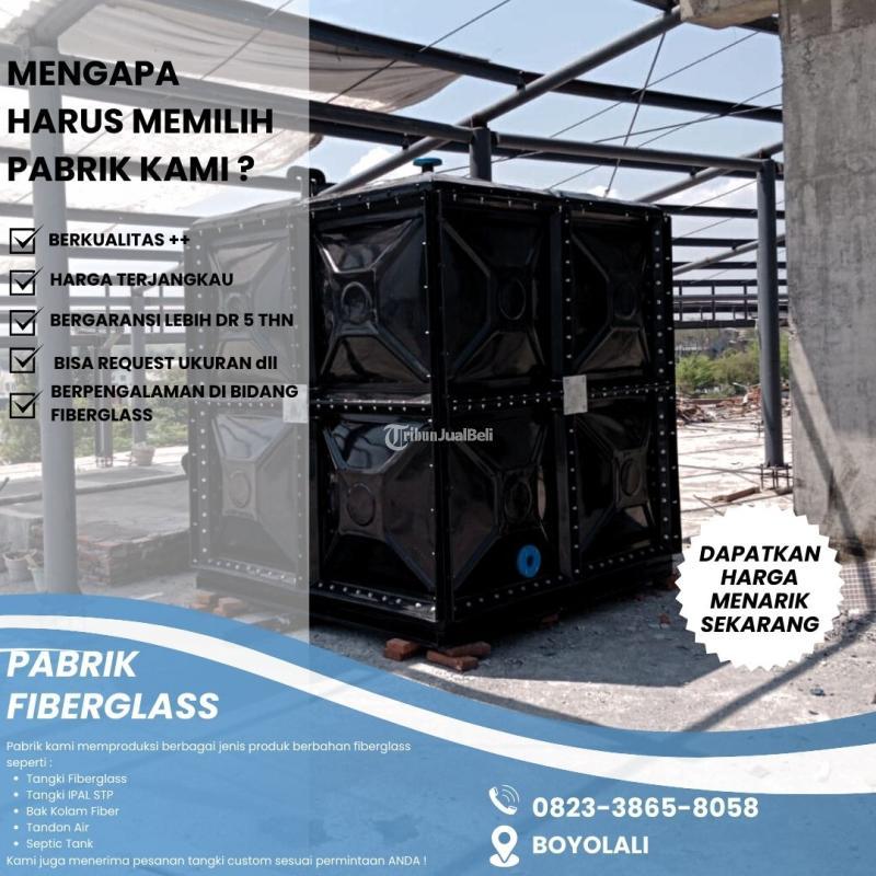 Roof Tank Panel FRP 12000 Liter Berkualitas - Boyolali Jawa Tengah