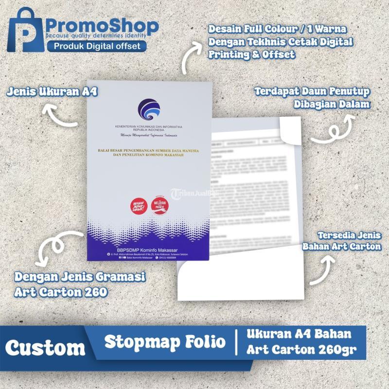Stopmapfolio Cetak Custom Bahan Art Carton A4 Percetakan - Surabaya Jawa Timur 