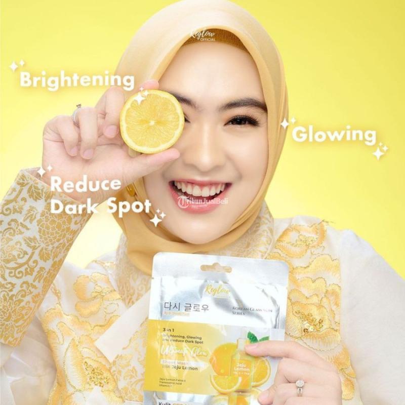 Reglow Sheetmask Jeju Extract Isi 3 Memudarkan Bekas Jerawat - Surabaya Jawa Timur