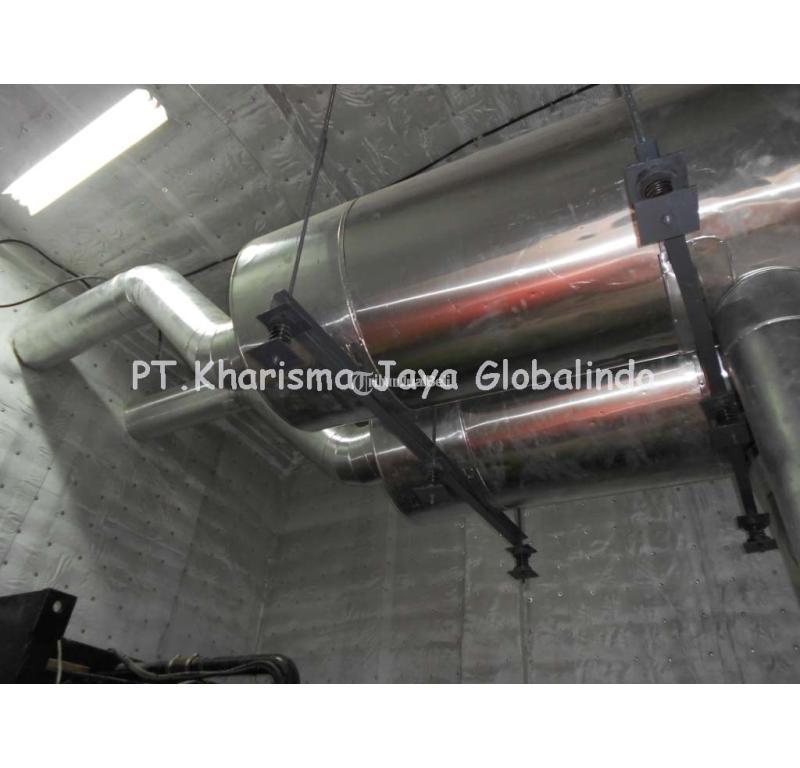 Silencer Genset 500 KVA dan Pemasangan - Jakarta Barat 