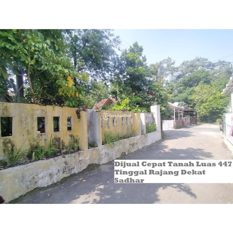 Dijual Tanah Luas 446m2 SHM Tinggal Rajang Dekat Sadhar - Bantul Yogyakarta