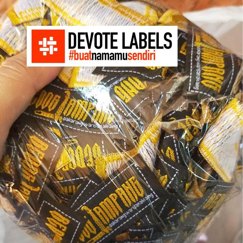 Percetakkan Label Woven Damask PT. Devote Labelindo - Tanjung Jabung Barat Jambi