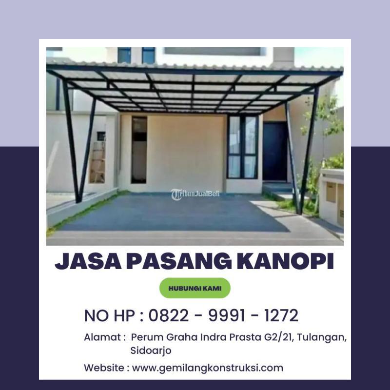 Jasa Kanopi Bening dan Baja Ringan - Sidoarjo Jawa Timur