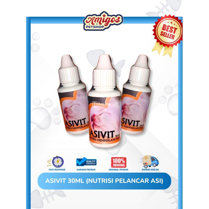Asivit 30ml-Nutrisi Pelancar Asi Amgos Petshop - Makassar Sulawesi Selatan