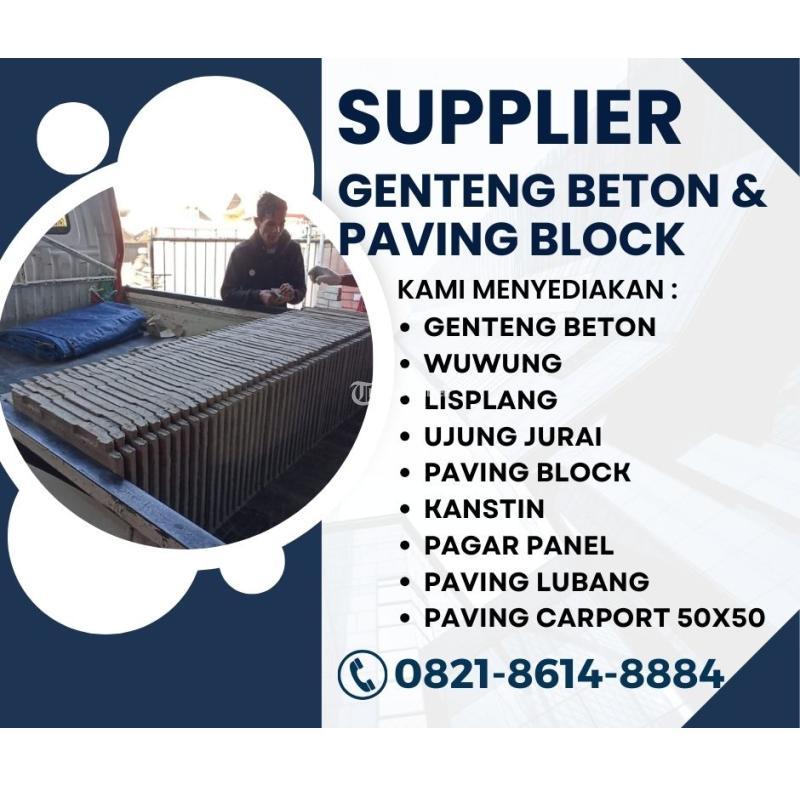 Genteng Beton Press Flat Desain Modern yang Tahan Segal - Malang Jawa Timur