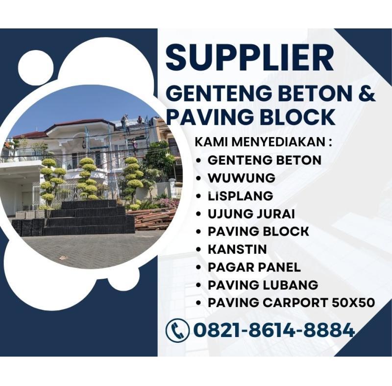 Genteng Beton Press Flat Desain Modern yang Tahan Segal - Malang Jawa Timur