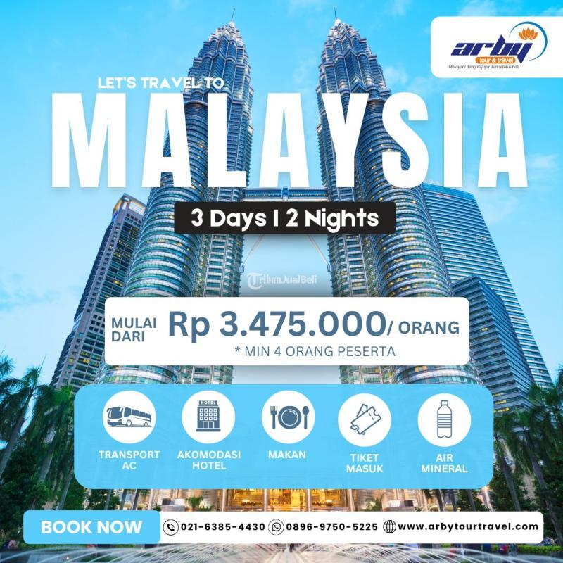  Tour Malaysia Genting Malaka 3 Hari 2 Malam - Jakarta Pusat 