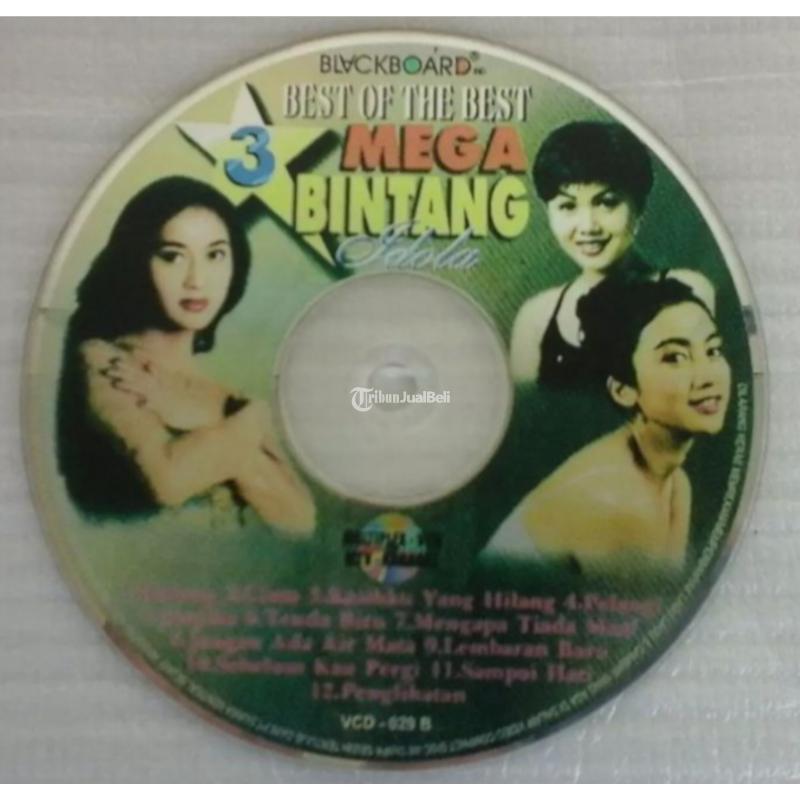 3 Mega Bintang Best Of The Best Original Karaoke VCD - Bandung Barat Jawa Barat 