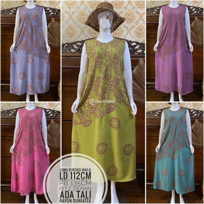 Daster Batik Cap Premium Long Yukensi Naila by Batik Roro Syifa - Pekalongan Jawa Tengah 