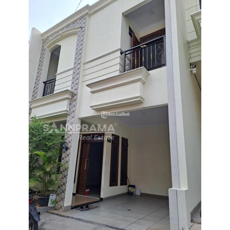 Dijual Rumah 2 Lantai LT80 LB140 SHM 4KT 3KM Ciganjur di dalam Cluster - Jakarta Selatan