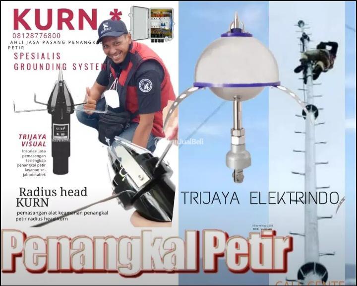 Layanan Jasa Ahli Pasang Alat Penangkal Petir - Depok Jawa Barat