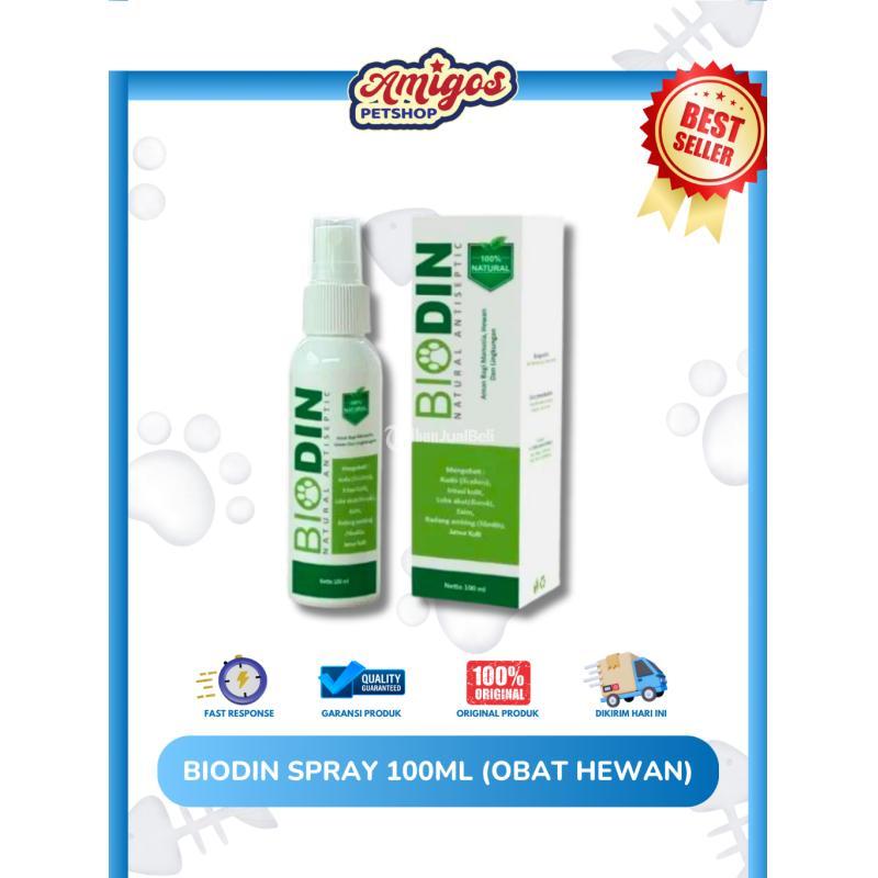 Biodin Spray 100 ml Obat Hewan - Makassar Sulawesi Selatan 