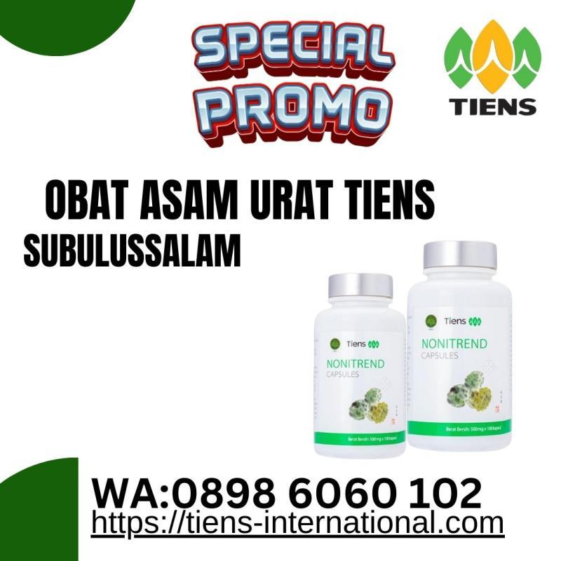  Stockist Obat Asam Urat Tiens - Subulussalam Aceh 