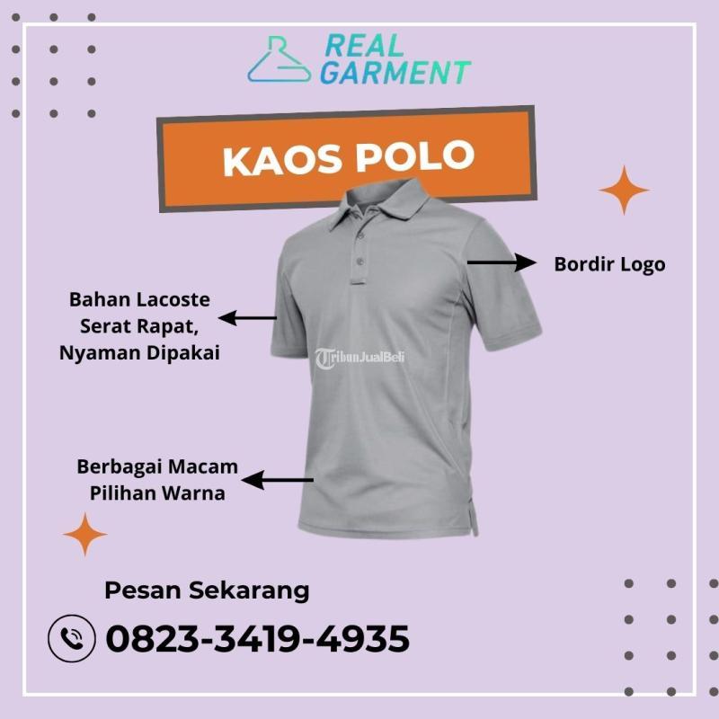 Konveksi Kaos Polo Bordir - Sidoarjo Jawa Timur