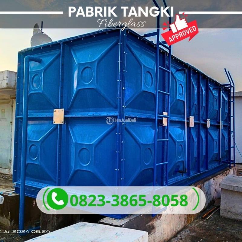  Tangki Air FRP Fiberglass 10000 Liter - Sidoarjo Jawa Timur 