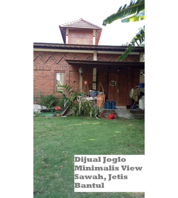 Dijual Rumah Joglo Minimalis View Sawah Jetis LT500 m2 SHM - Bantul Yogyakarta 