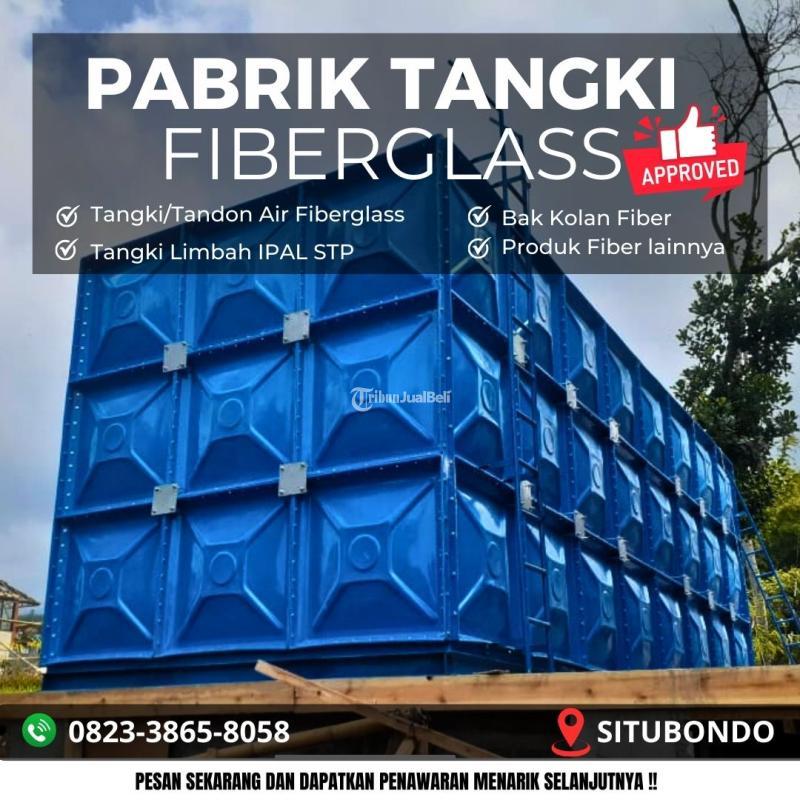   Tangki Air FRP Fiberglass 20000 Liter - Situbondo Jawa Timur