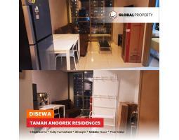 Dijual Apartemen Taman Anggrek Residences 1 Bedroom 38m2, Middle Floor, Pool View - Jakarta Barat