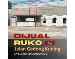 DiJual Ruko Bekas Luas 120 Di Pinggir Jalan Gedong Kuning Jogja Kota Dekat Gembiraloka - Yogyakarta