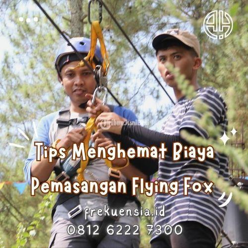 Biaya Pemasangan Flying Fox yang Bikin Banjir Rezeki - Sidoarjo Jawa Timur