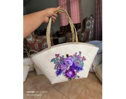 Tas tali Rara Pandan Anyaman - Buleleng Bali