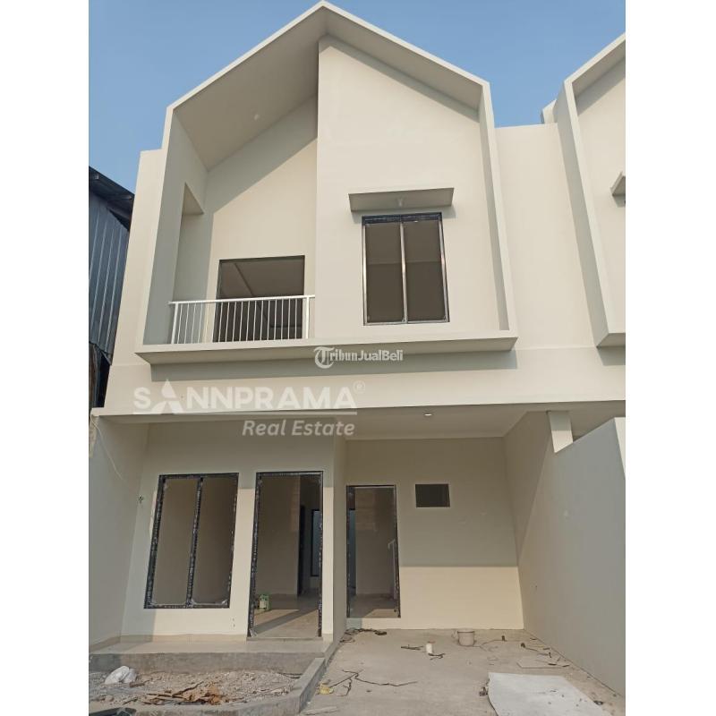 Jual Rumah 2 Lantai Tipe 99 Baru Pinggir Jalan Raya Citayam - Cipayung - Depok Jawa Barat