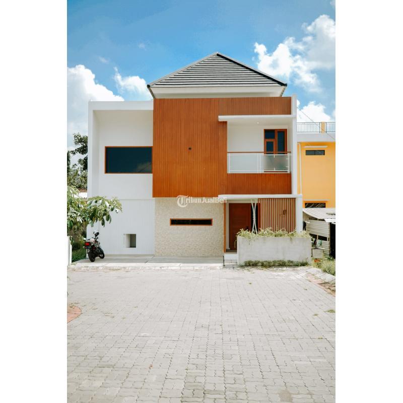 Dijual Rumah Mewah Tipe 80 Baru Harga Murah Tepi Jalan Raya Tajem - Sleman Jogja