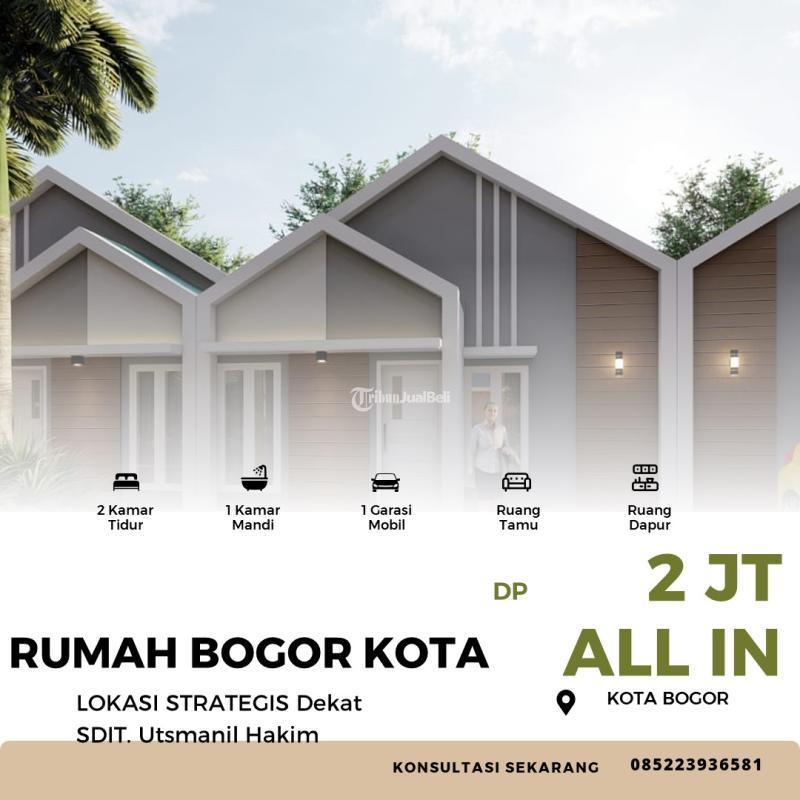 Dijual Rumah KPR Murah LT72 LB36 SHM 2KT 1KM Dekat Telkomsat - Bogor Jawa Barat