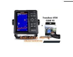 GPS Map Garmin Fish Finder FF 350 Plus Paket Transducer GT20 - Kotabaru Kalimantan Selatan