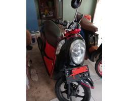 Motor Honda Scoopy Fi Sporty Plat F Bekas - Cianjur Jawa Barat