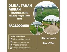 Dijual Tanah Murah Luas 104 m2 Strategis  - Lampung Selatan