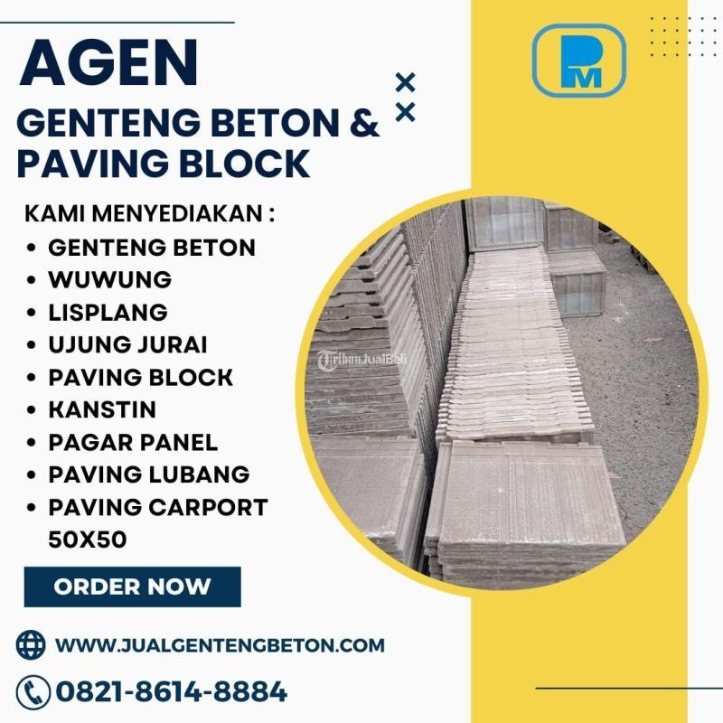 Genteng Beton Garis Perlindungan Maksimal dan Estetik - Malang Jawa Timur