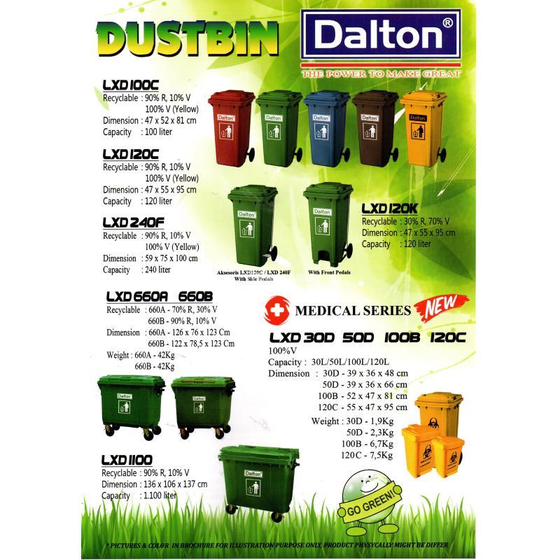 Tong Sampah 100 Liter 120 Liter Dan 240 Liter Dalton - Sidoarjo Jawa Timur