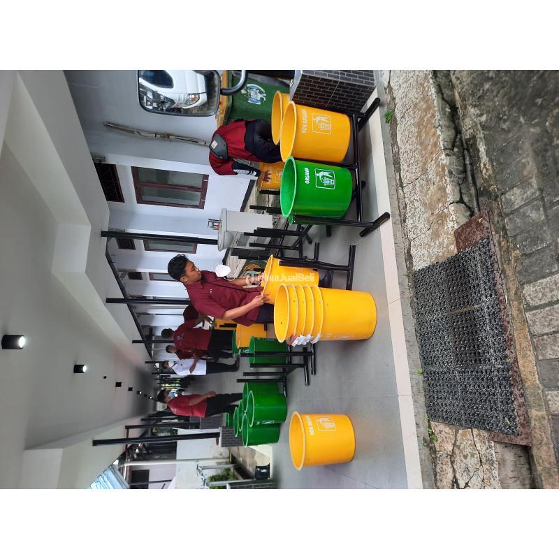 Supplier Tempat Sampah Pilah 2 in 1 - Bekasi Kota Jawa Barat