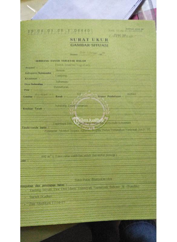 Jual Tanah Kavling Luas 592 m2 Selatan Jalan Jambon Dalam Ringroad Barat - Sleman Jogja