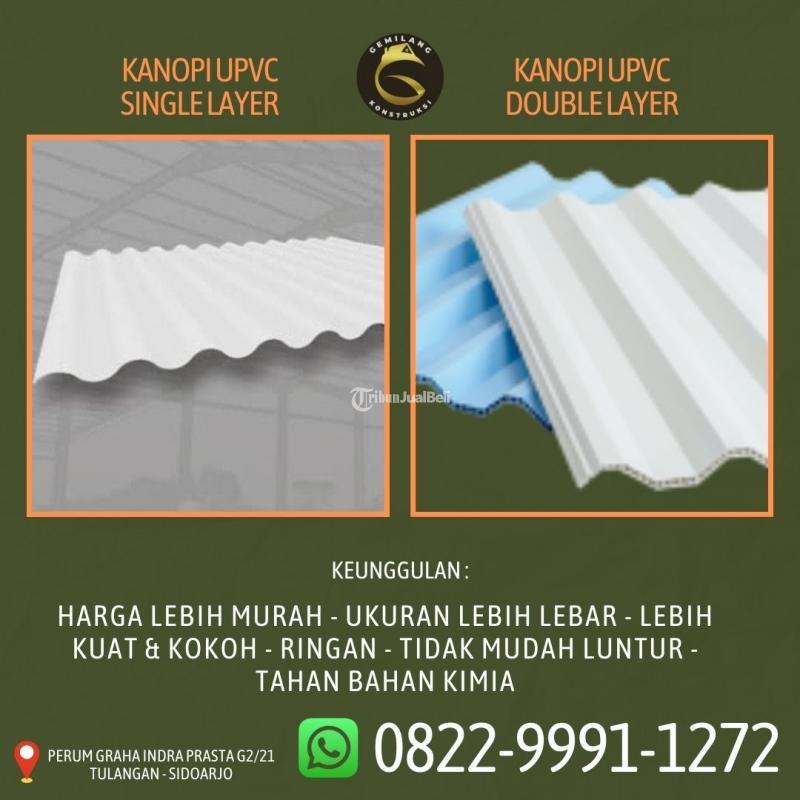 Jasa Kanopi Fiber Bening - Sidoarjo Jawa Timur