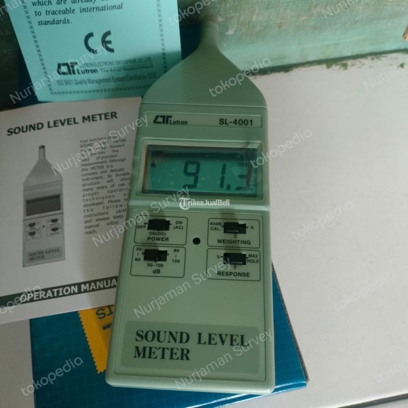 Sound Level Meter Lutron SL 4001 - Jakarta Barat