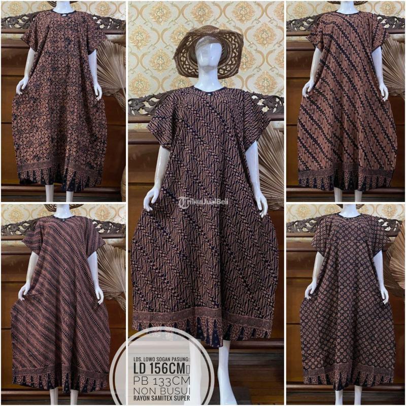 Lowo Batik Cap Premium Longdress Lowo Sogan Pasung By Batik Roro Syifa - Pekalongan Jawa Tengah