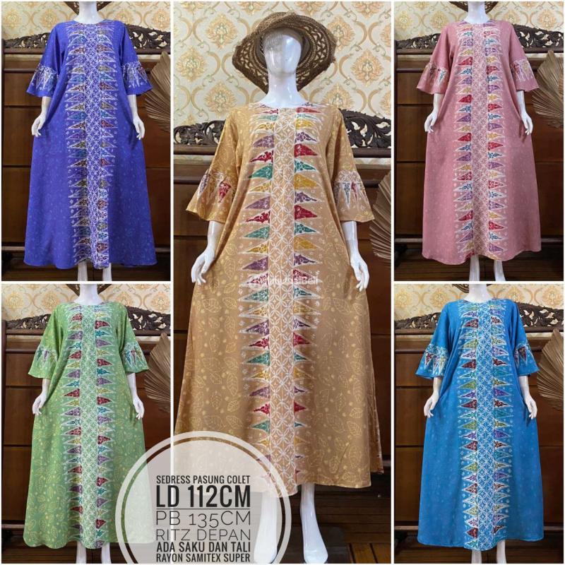 Sedress Batik Cap Premium Sedress Pasung Colet by Batik Roro Syifa - Pekalongan Kota Jawa Tengah