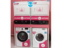 PLD Paket Usaha Laundry Koin Terlengkap - Depok Jawa Barat  