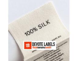 Cetak Label Baju Tafeta Tideng Pale Juragan Cetak Labels - Tana Tidung Kalimantan Utara