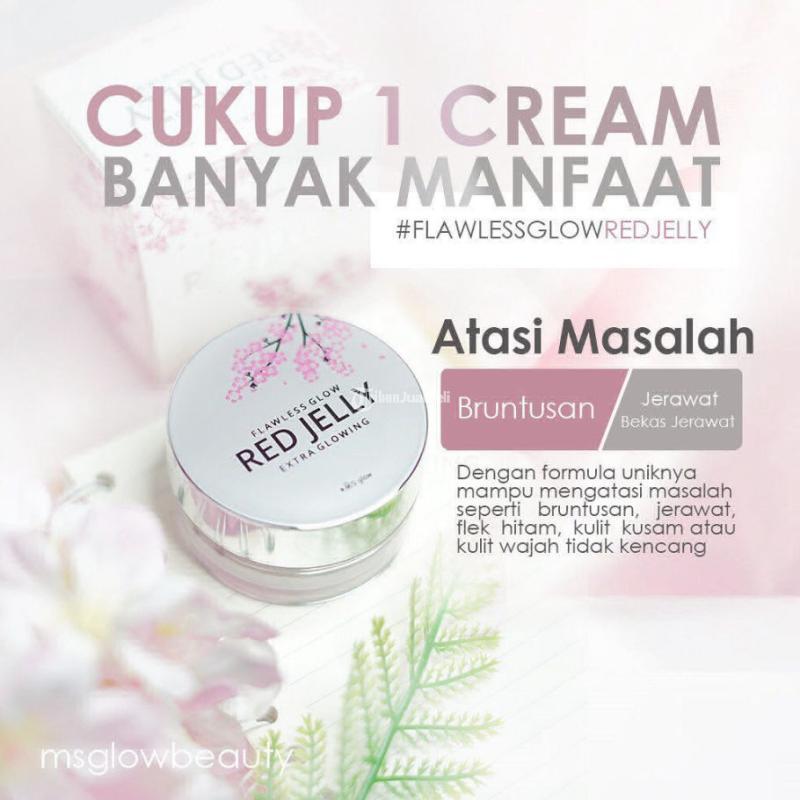 Flawless Glow Red Jelly Skincare Pemutih Wajah - Surabaya Jawa Timur