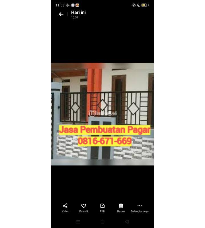 Jasa Pembuatan  Pagar Rumah di Solo - Surakarta Jawa Tengah